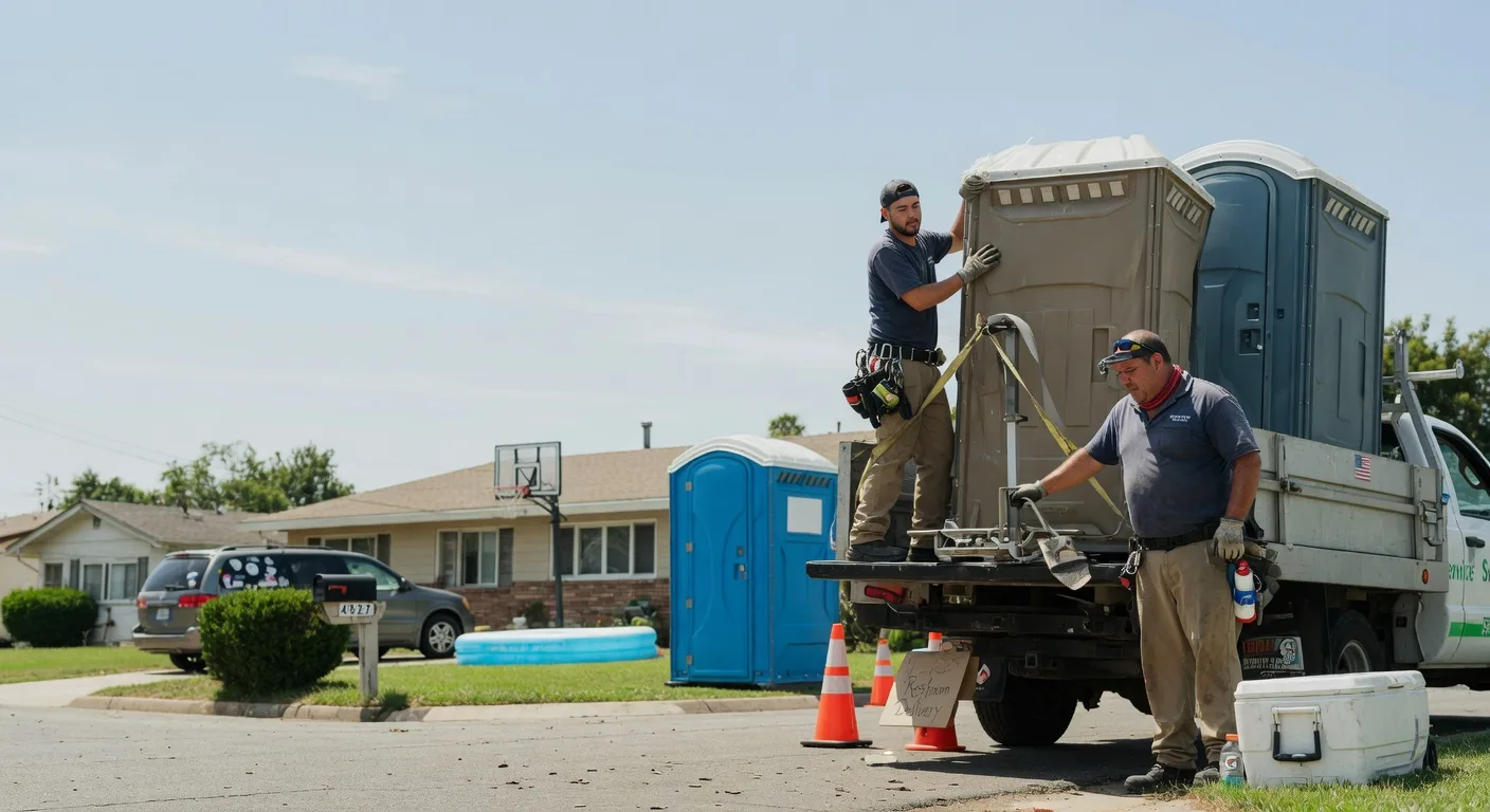 Porta Potty Rental in Paradise, TX near me