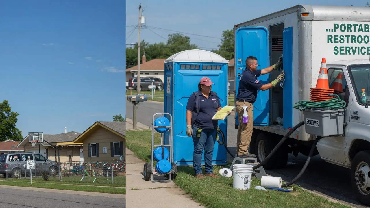 Portable Toilet Rental in Paradise, TX near me